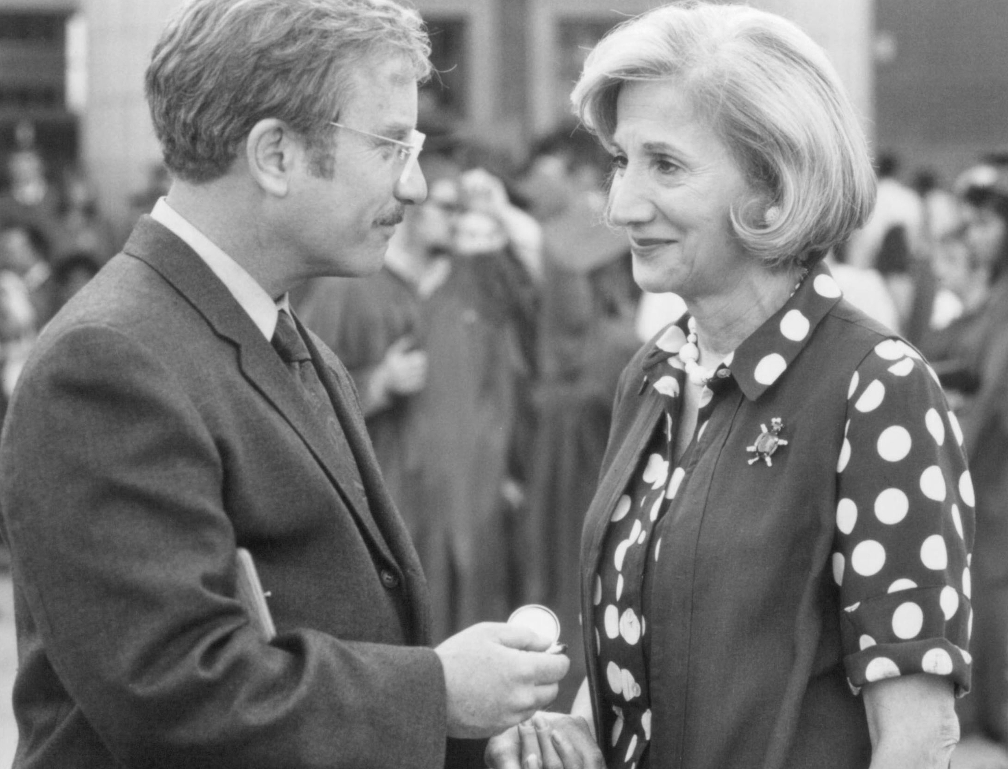 Still of Richard Dreyfuss and Olympia Dukakis in Mr. Holland's Opus (1995)