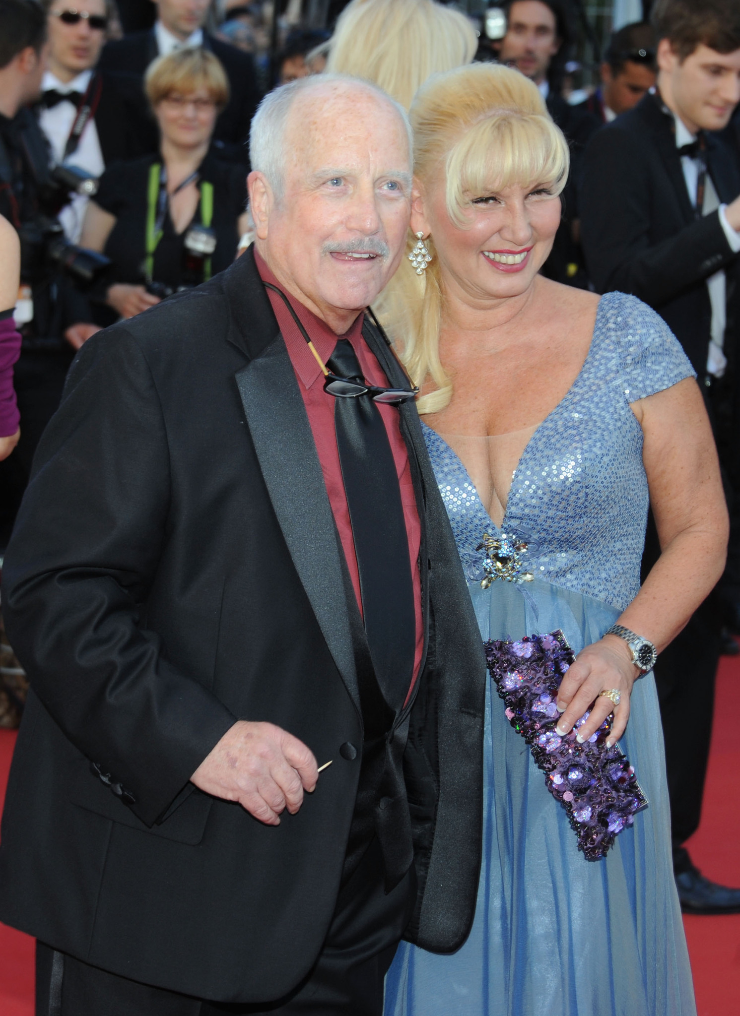 Richard Dreyfus and Svetlana Dreyfuss attend the 'Nebraska' premiere during The 66th Annual Cannes Film Festival at the Palais des Festival on May 23, 2013 in Cannes, France.