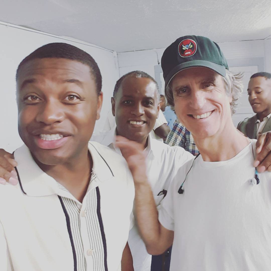 On the set of ALL THE WAY. Working with one of Hollywood Mr. Jay Roach.