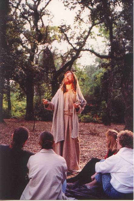 Bill Oberst Jr. as Jesus Of Nazareth (touring ministry)