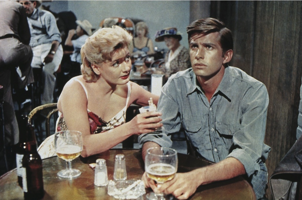 Still of George Hamilton and Constance Ford in Home from the Hill (1960)