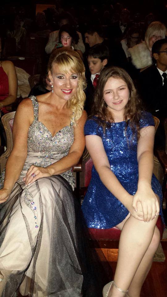 With my movie mom, Ginger Joy at premiere, 11-22-14