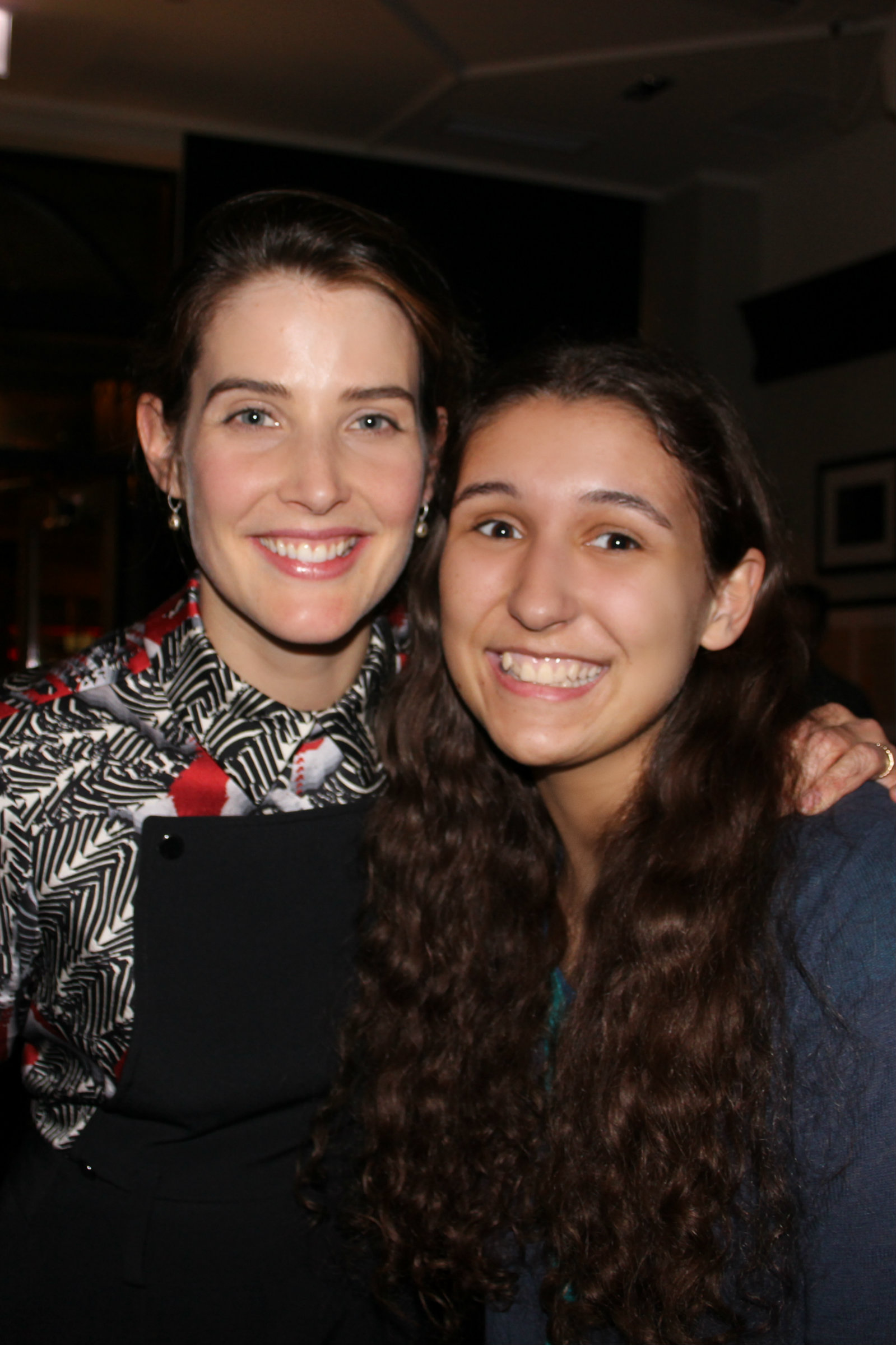 Cobie Smulders and Lisa Christine Holmberg at event of Unexpected (2015)
