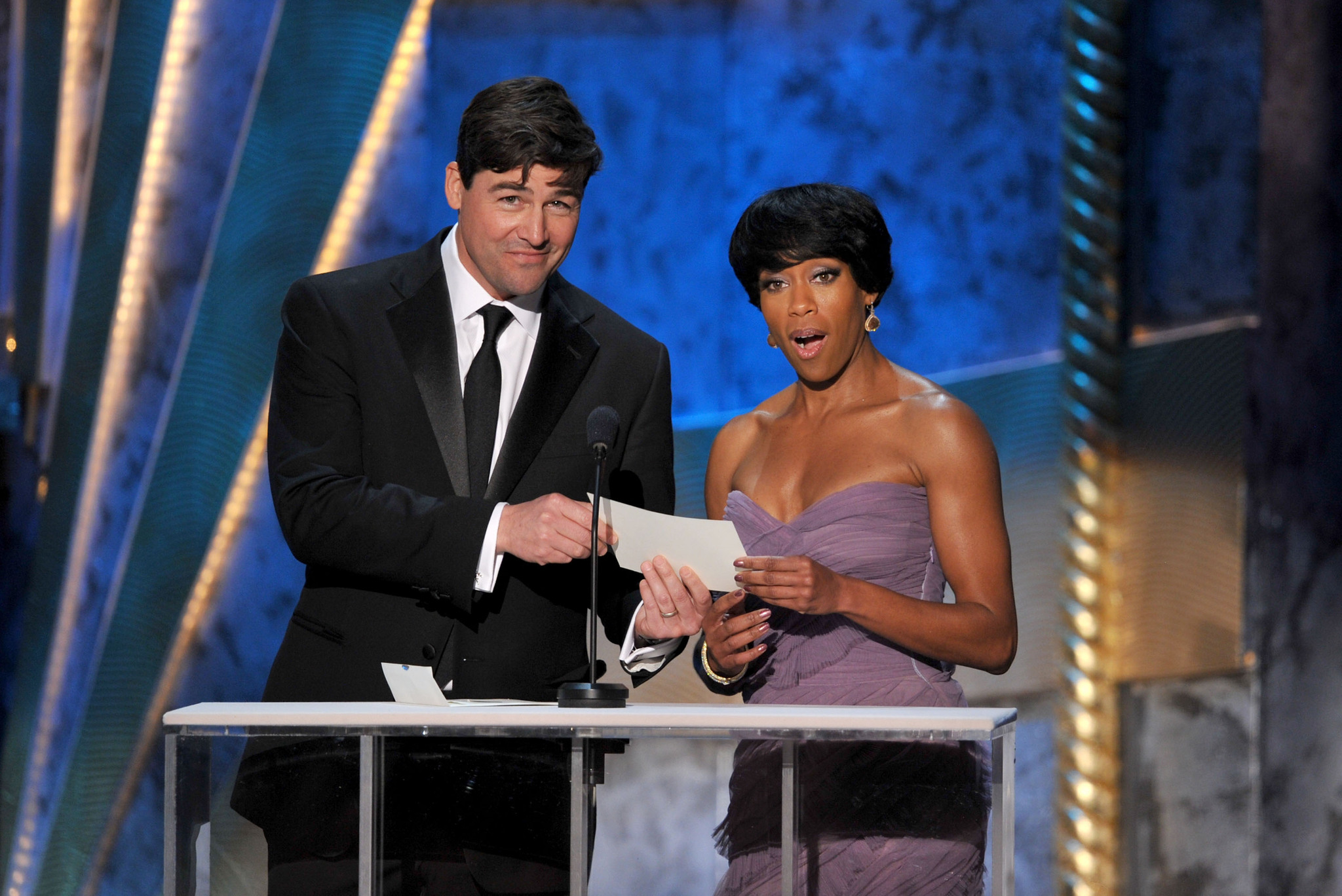 Regina King and Kyle Chandler