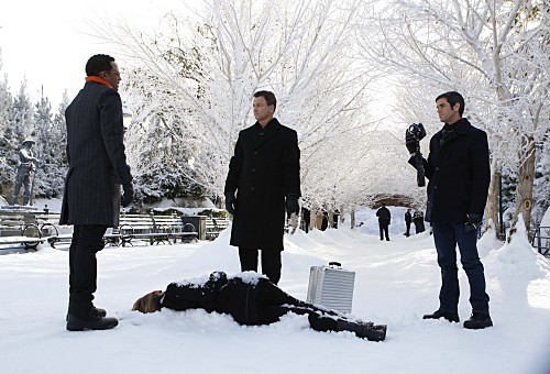 Still of Gary Sinise, Hill Harper and Eddie Cahill in CSI Niujorkas (2004)