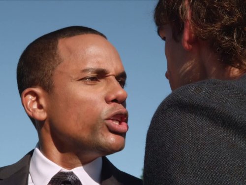 Still of Hill Harper and Christopher Gorham in Covert Affairs (2010)