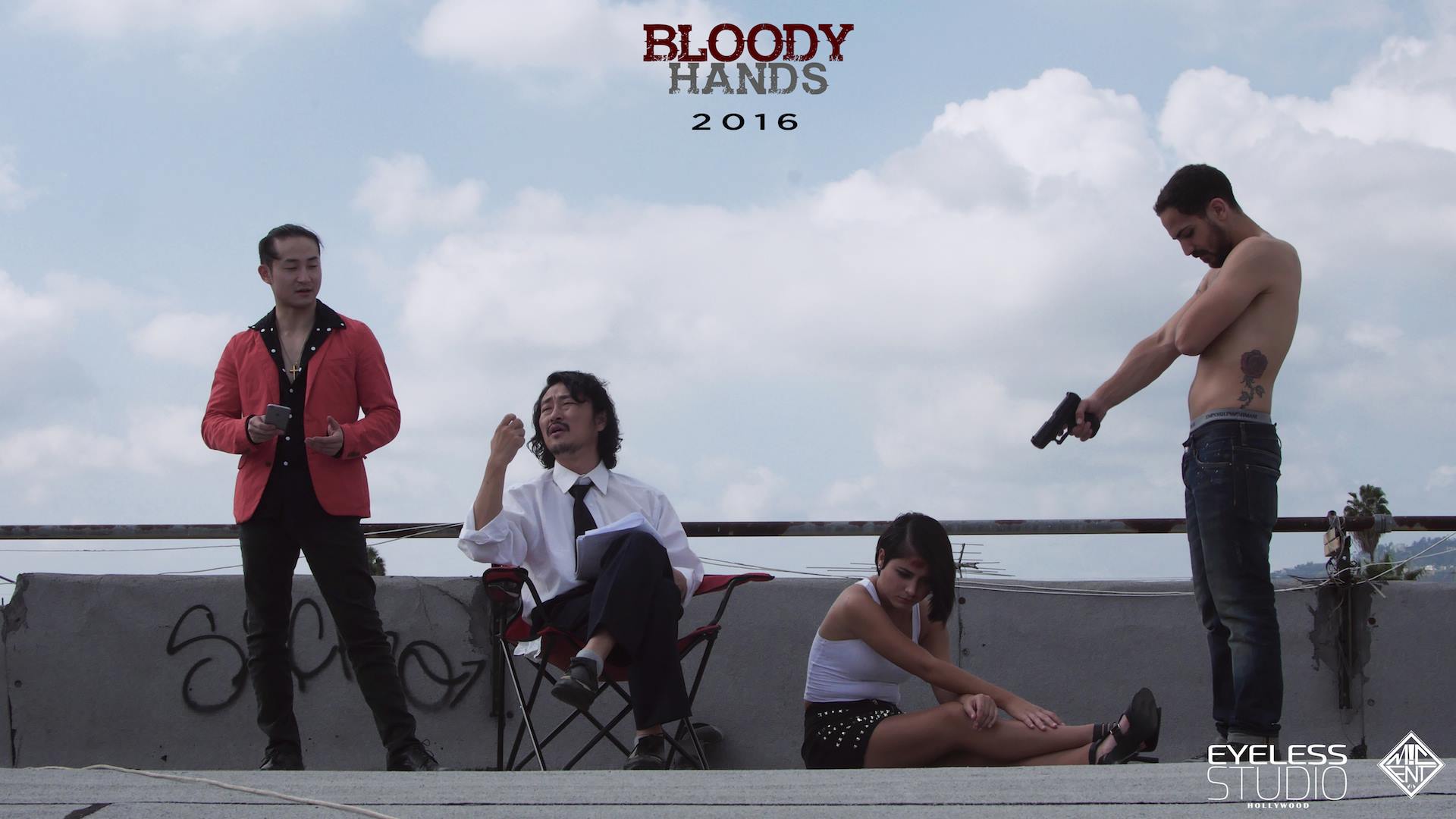 Poster of feature film Bloody Hands