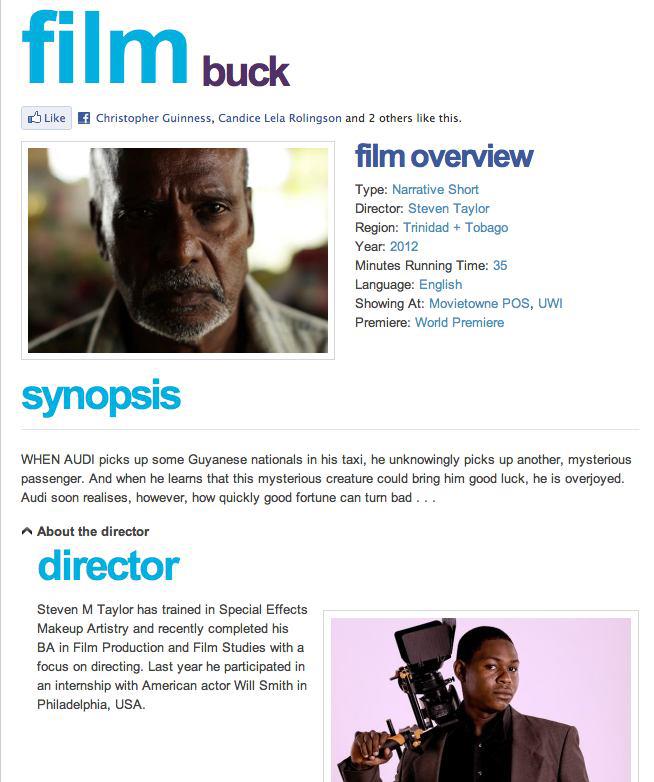 Buck the Man Spirit Film Festival details