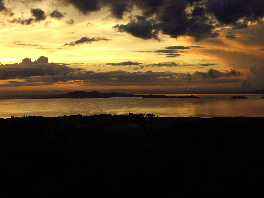 Lake Victoria - This was taken from house where Dan was staying when he wrote the screenplay for 