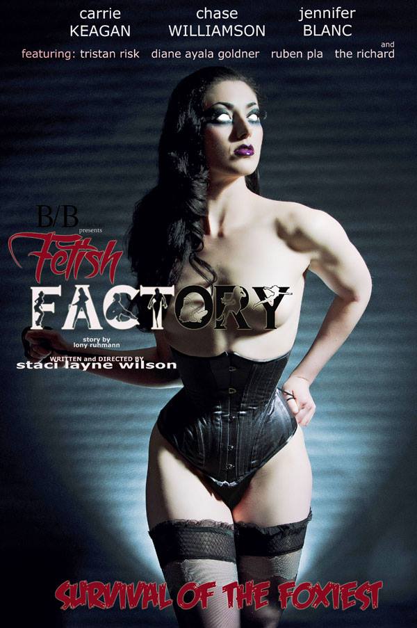 Fetish Factory : A new Blanc/Biehn Production which I will be staring in as Myself along side Jennifer Blanc, Tristan Risk & Jenimay Walker. Directed by Staci Layne Wilson. Shooting starts this week, beginning of May 2014 .