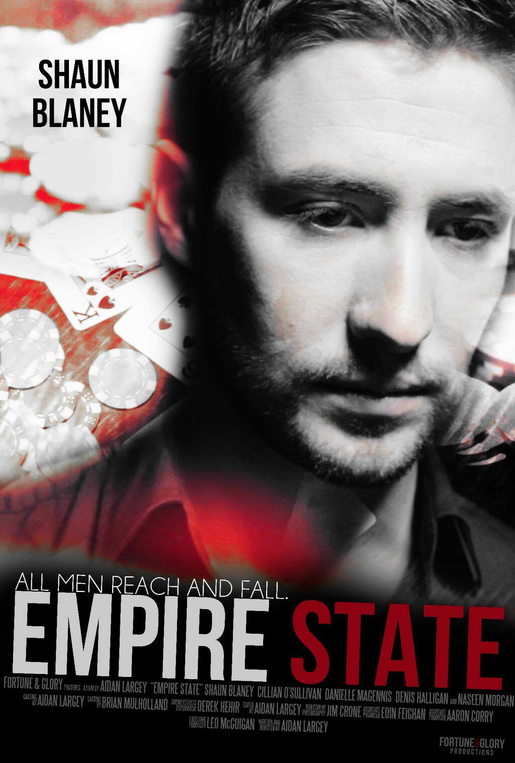 Poster for Film 'Empire State', starring Shaun Blaney and Cillian O'Sullivan