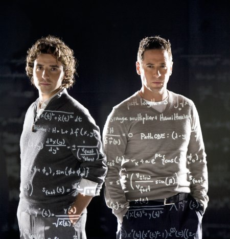 Still of Rob Morrow and David Krumholtz in Numb3rs (2005)