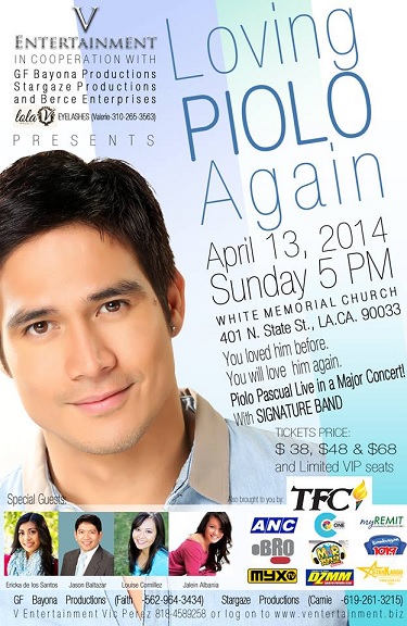 Front Act for Piolo Pascual