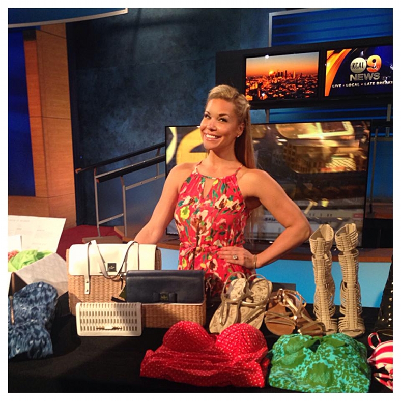 Spring Trends Segment on CBS.