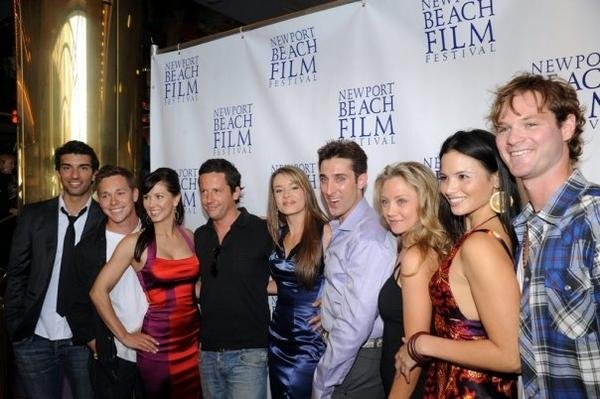 The cast of the movies Knuckle Draggers at the Newport Beach FIlm Festival