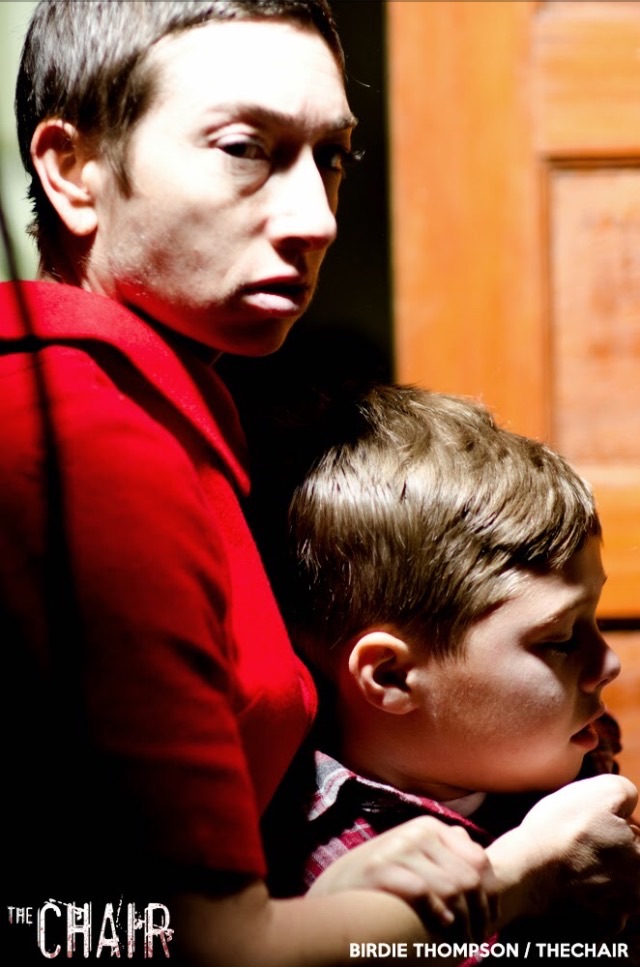 Naomi Grossman (Mother) and Andrew Marheineke (Young Richie) in 