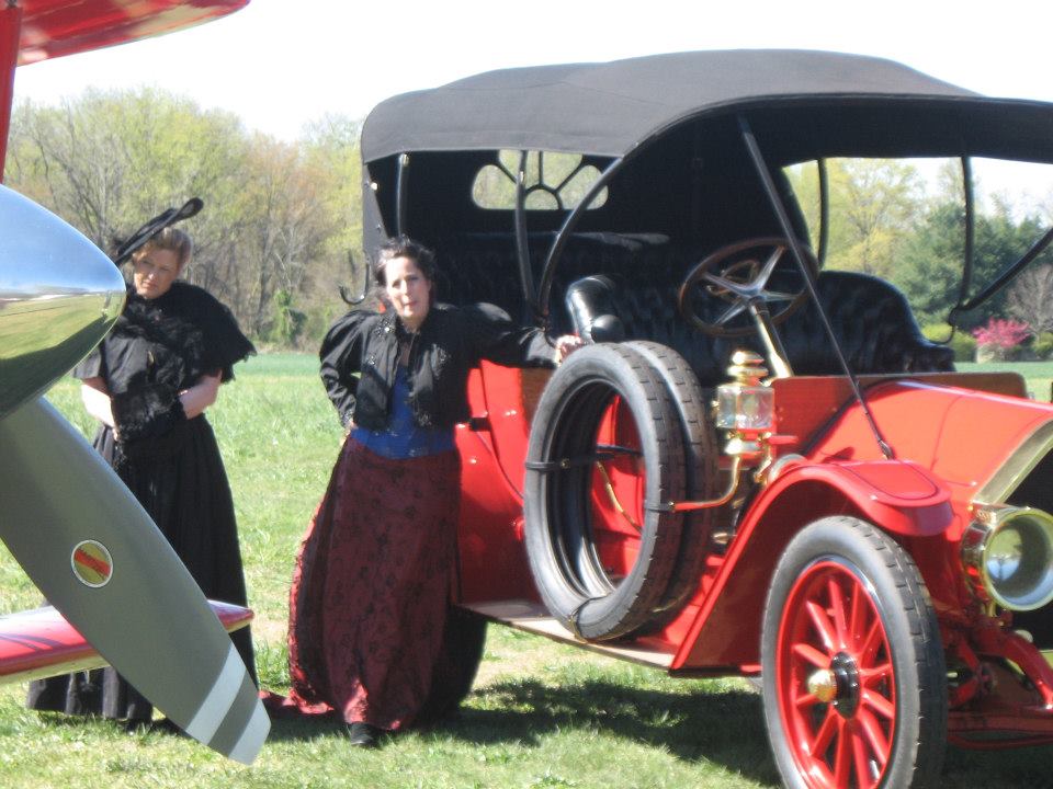 Gets tiring during the shoot... 1910 Thomas Flyer Automobile provided from 