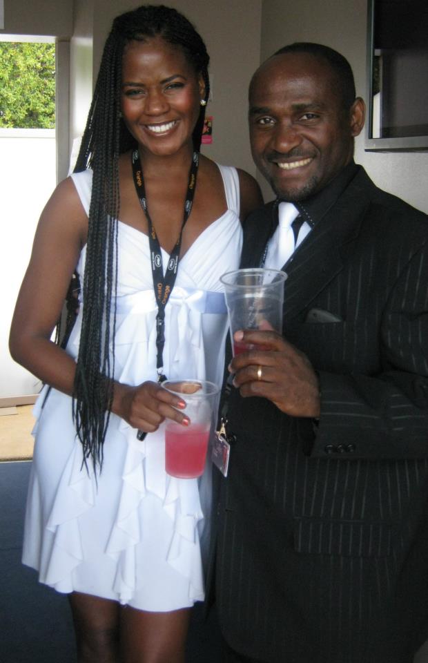 With american actress Tangi MILLER (Cannes Film Festival)