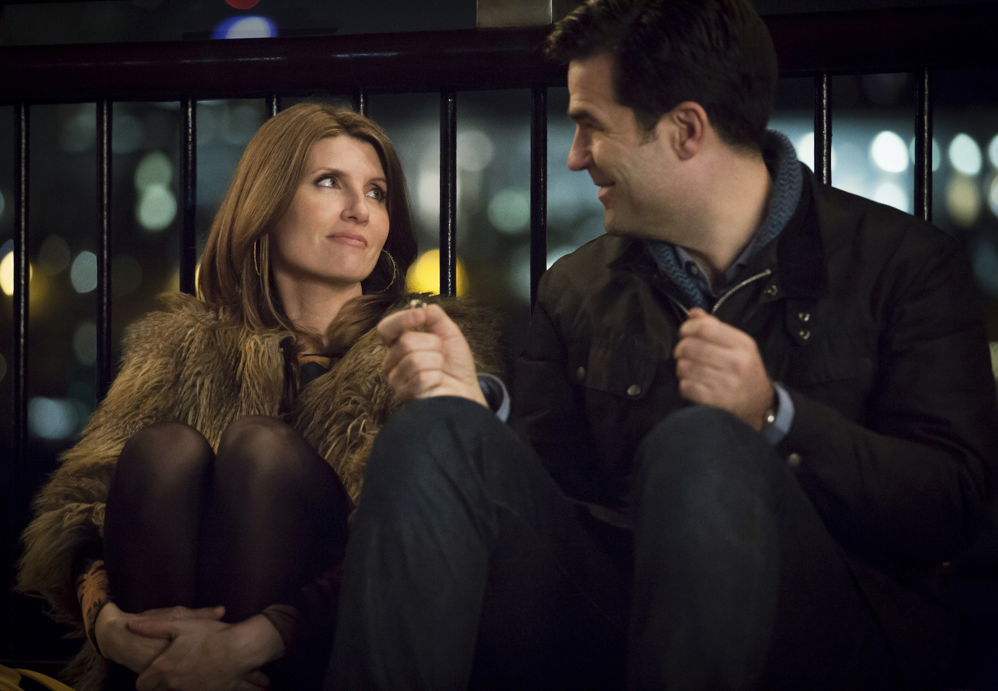 Still of Sharon Horgan and Rob Delaney in Catastrophe (2015)