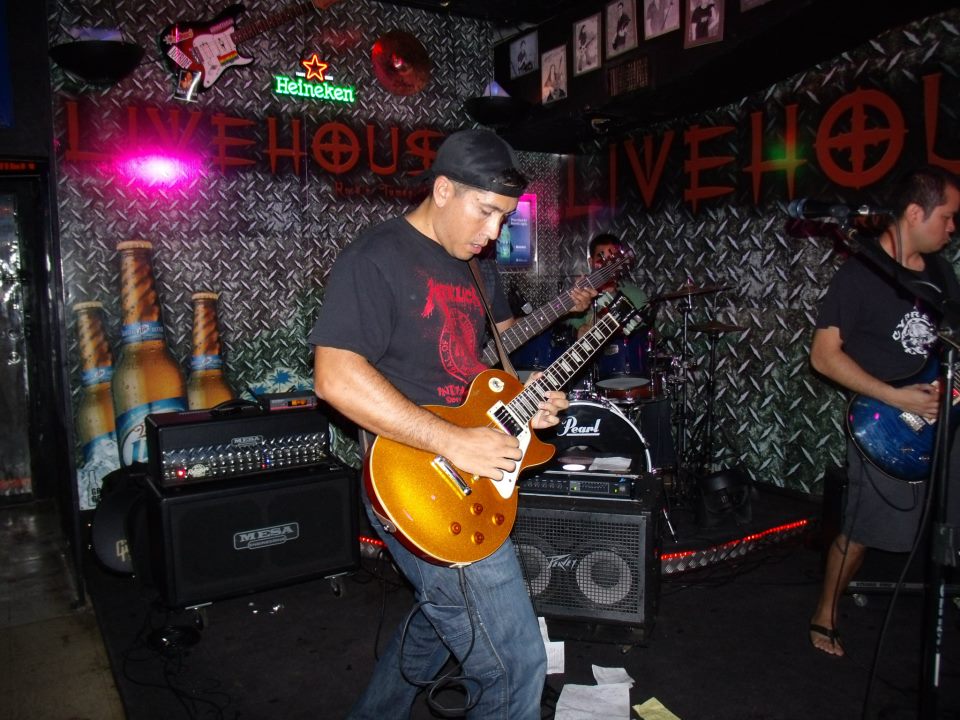 I was rhythm guitarist for Guam based rock band 