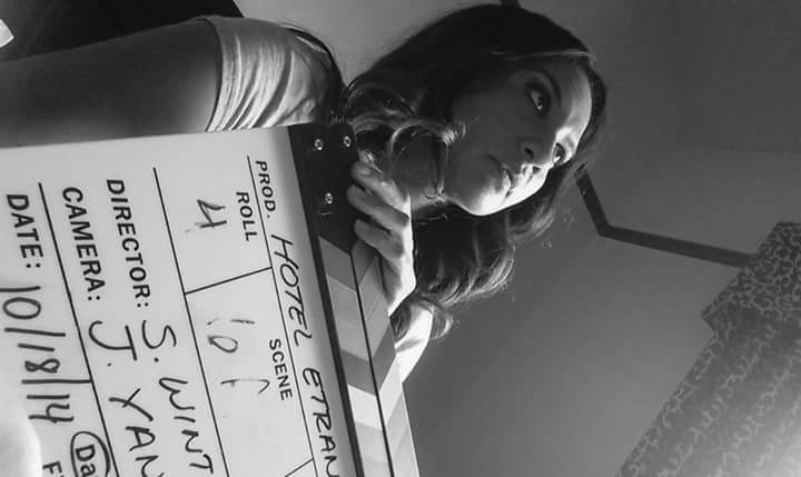 2nd AC on set of the short film 
