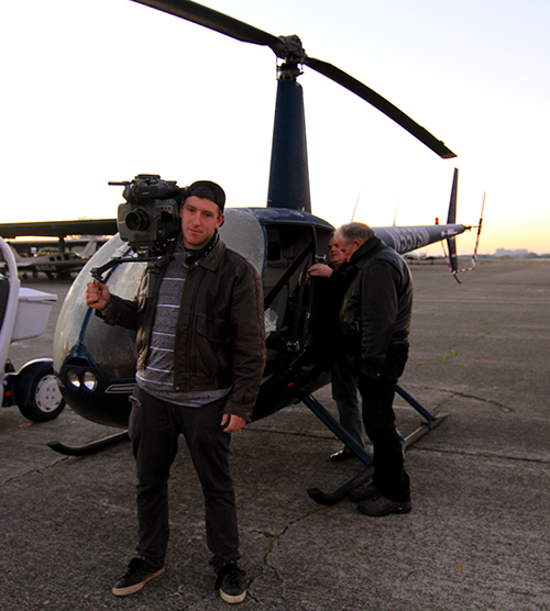 Pascal on aerial photography in Northern California wine country.