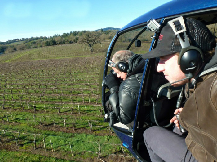 Helicopter photography