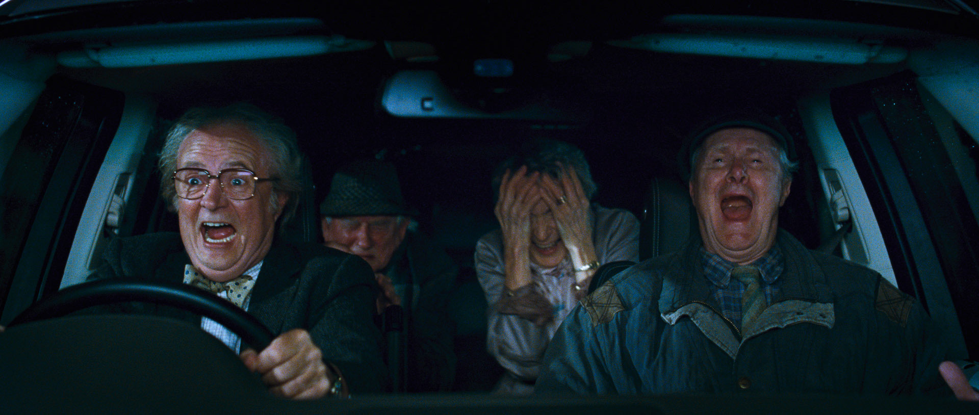 Still of Jim Broadbent, Robert Fyfe, Ralph Riach and Amanda Walker in Debesu zemelapis (2012)