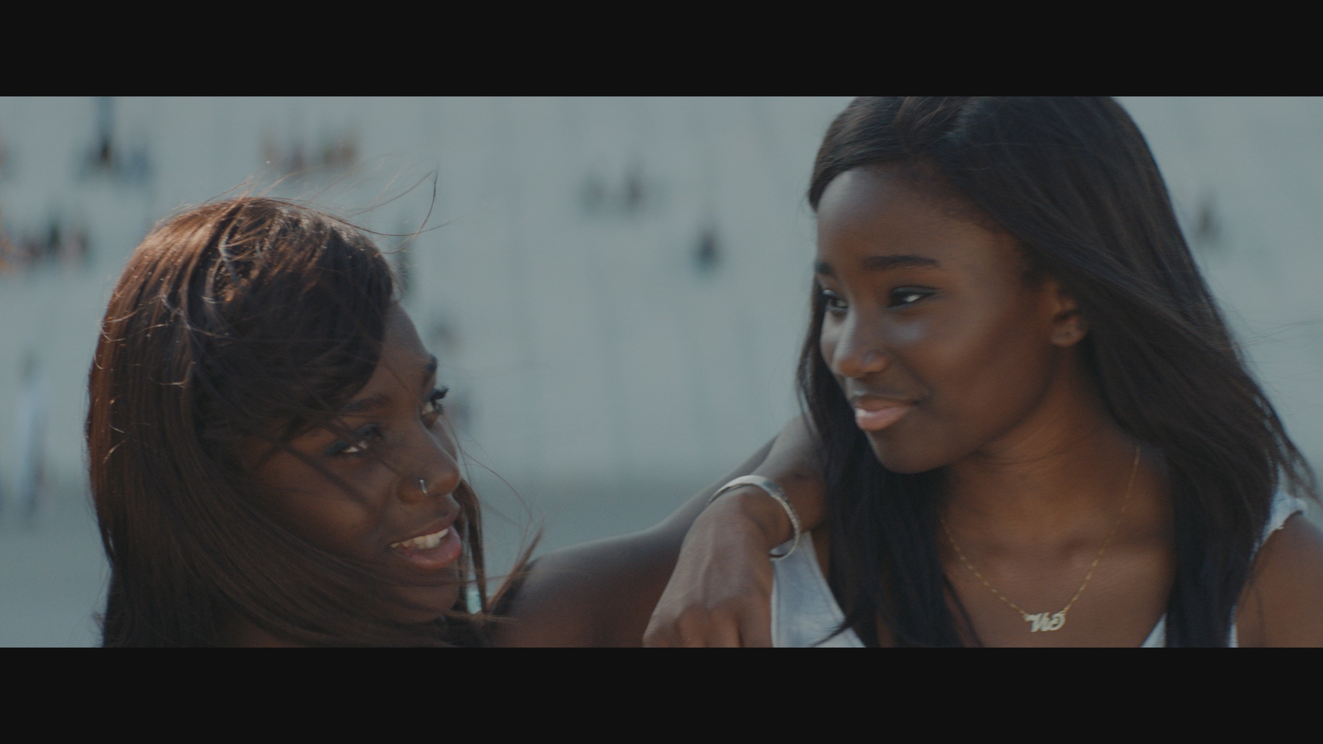 Still of Karidja Touré and Assa Sylla in Bande de filles (2014)