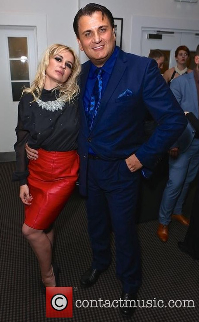 Mem Ferda with Kierston Wareing at BAFTA. Raindance Film Festival 'MY HERO' after party 25th September, London, 2015
