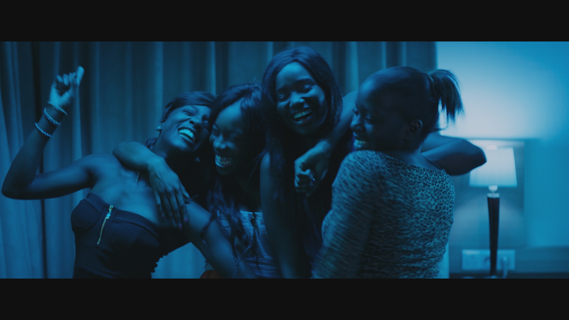 Still of Karidja Touré, Assa Sylla, Lindsay Karamoh and Mariétou Touré in Bande de filles (2014)