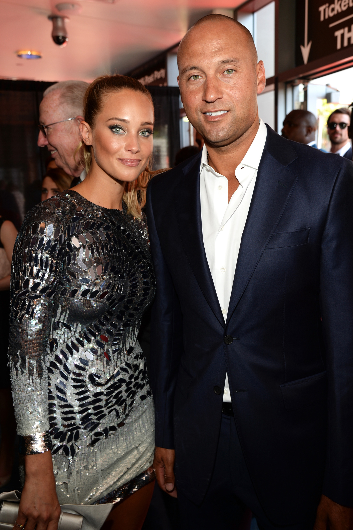 Derek Jeter and Hannah Davis