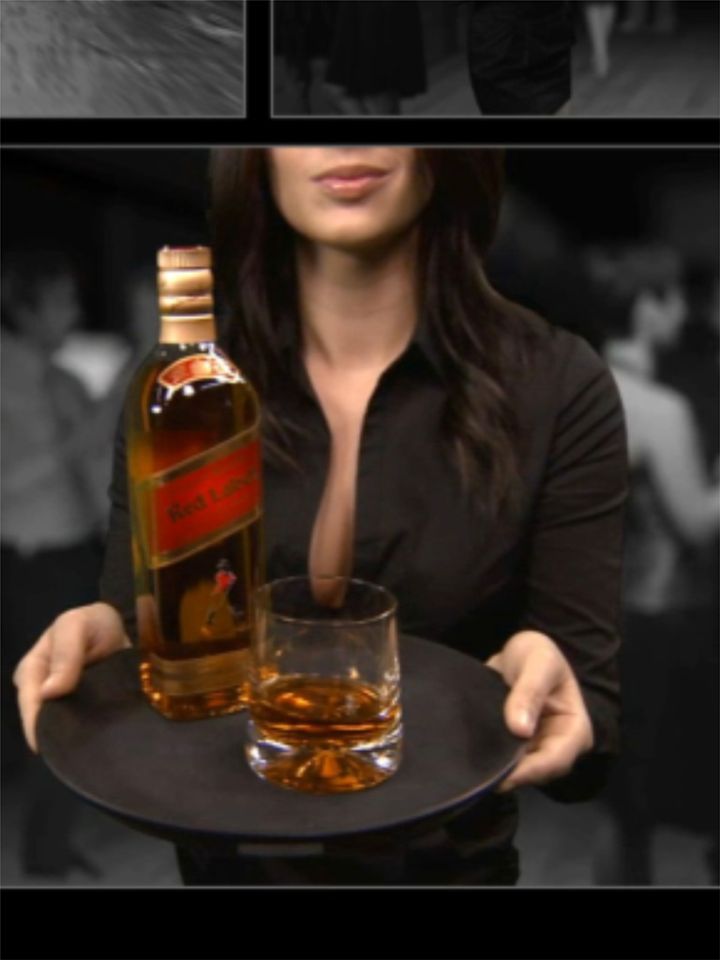 Still from 3D Johnny Walker Promotional Video