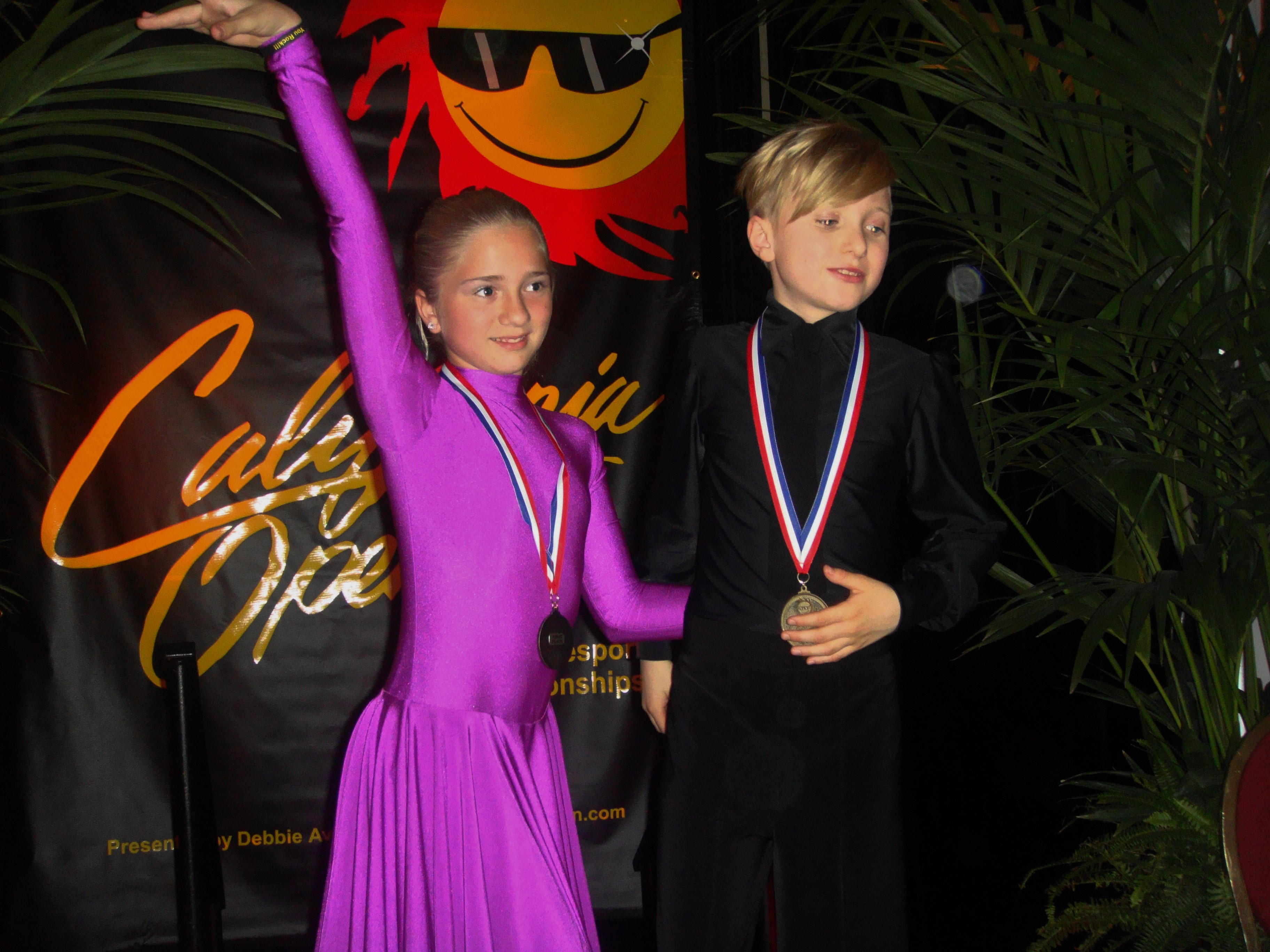 ALLA 10 years Dance Championship 1st place in California open gold ballroom
