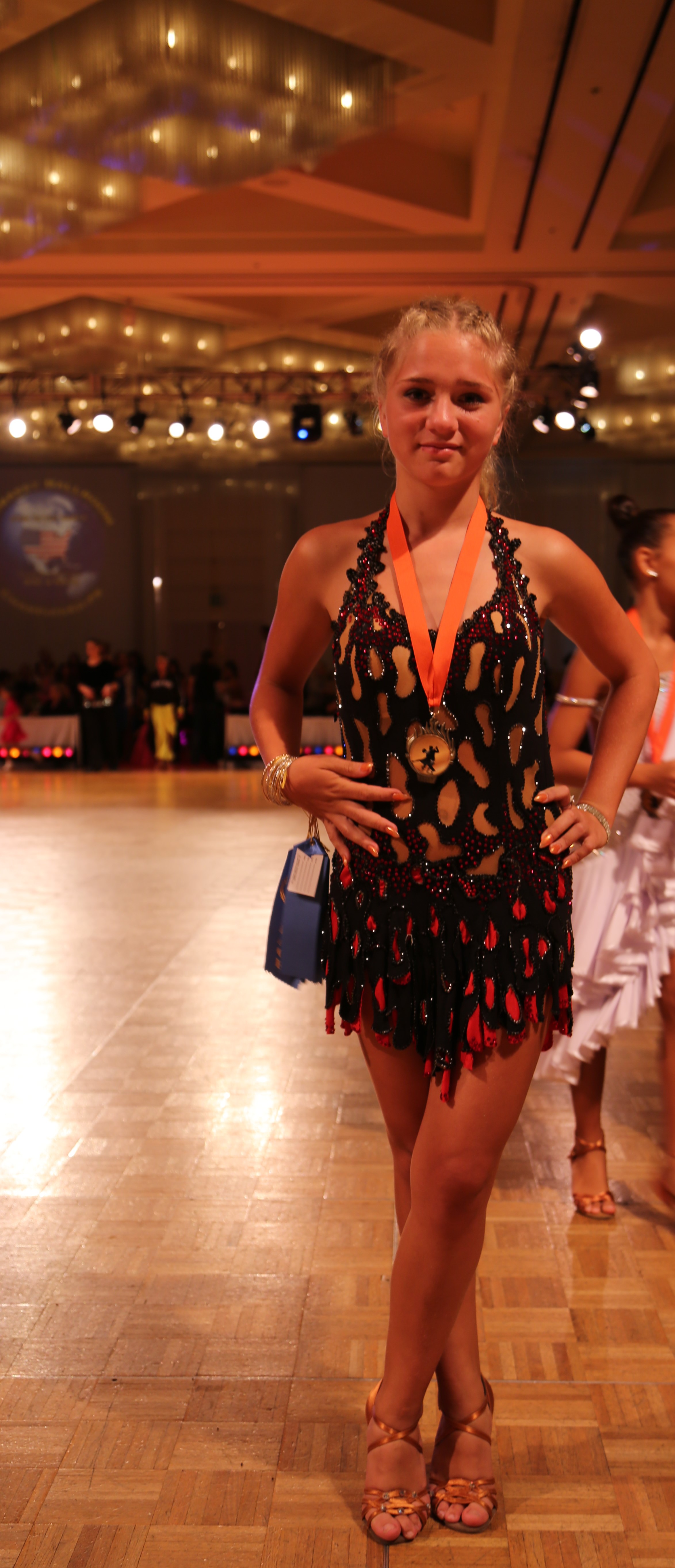 ALLA Dance Championship 1st place in California open gold ballroom