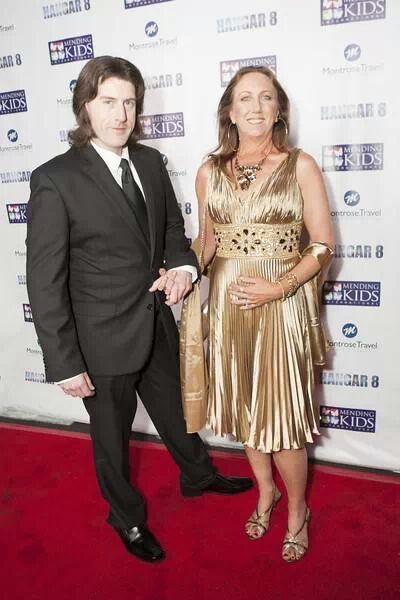 Craig Griffin and Joanne Royal on the red carpet in LA