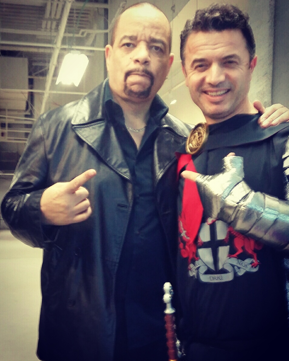 Backstage/Ice-T and Marko Caka.