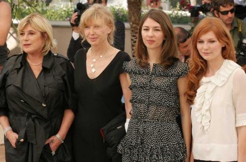 Marianne Faithfull, Aurore Clément, Sofia Coppola and Kristen Dunst at Cannes Festival 2006