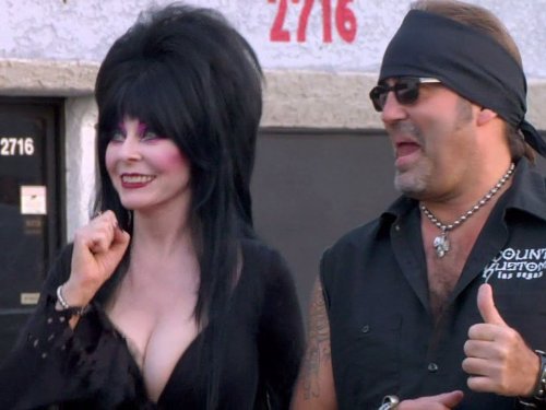 Still of Cassandra Peterson and Danny Koker in Counting Cars (2012)