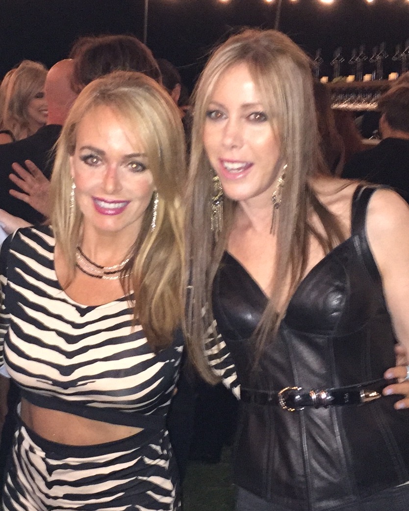 At a private birthday party featuring the Gypsy Kings with the lovely Dr. Gina Loudon.