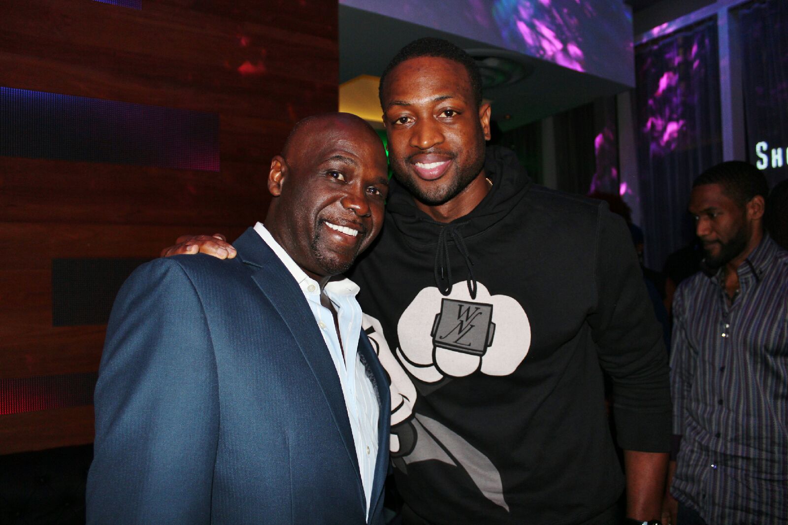 D.Mack and D.Wade and Temptations Miami Lounge