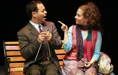 Dan Gunther and Carla Tassara in the world premiere production of 
