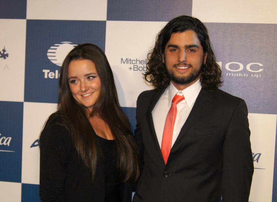 Maria Bosque and Alejandro Torres Menchaca at the premiere of 31 Días