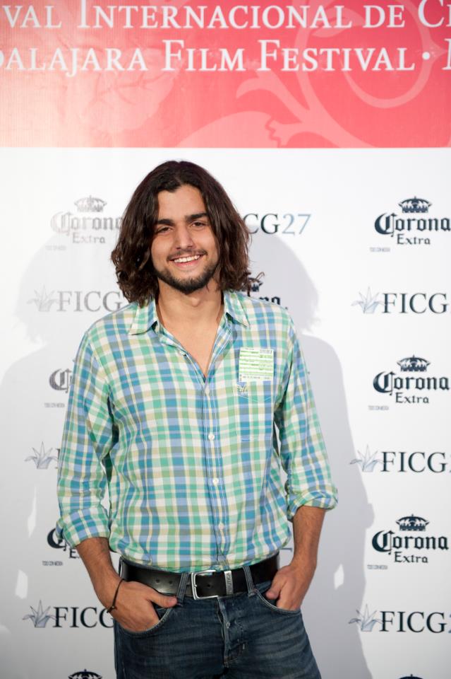 Alejandro Torres Menchaca at the red carpet during the 27th Guadalajara International Film Festival