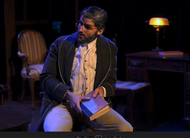 Alejandro Torres Menchaca performing in the play 