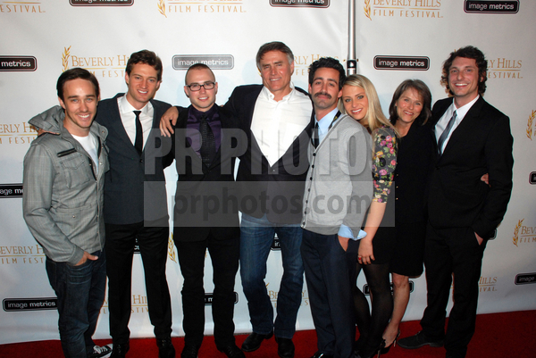 Todd Leigh and the rest of the cast of the Frankenstein Brothers at the Beverly Hills Film Festival