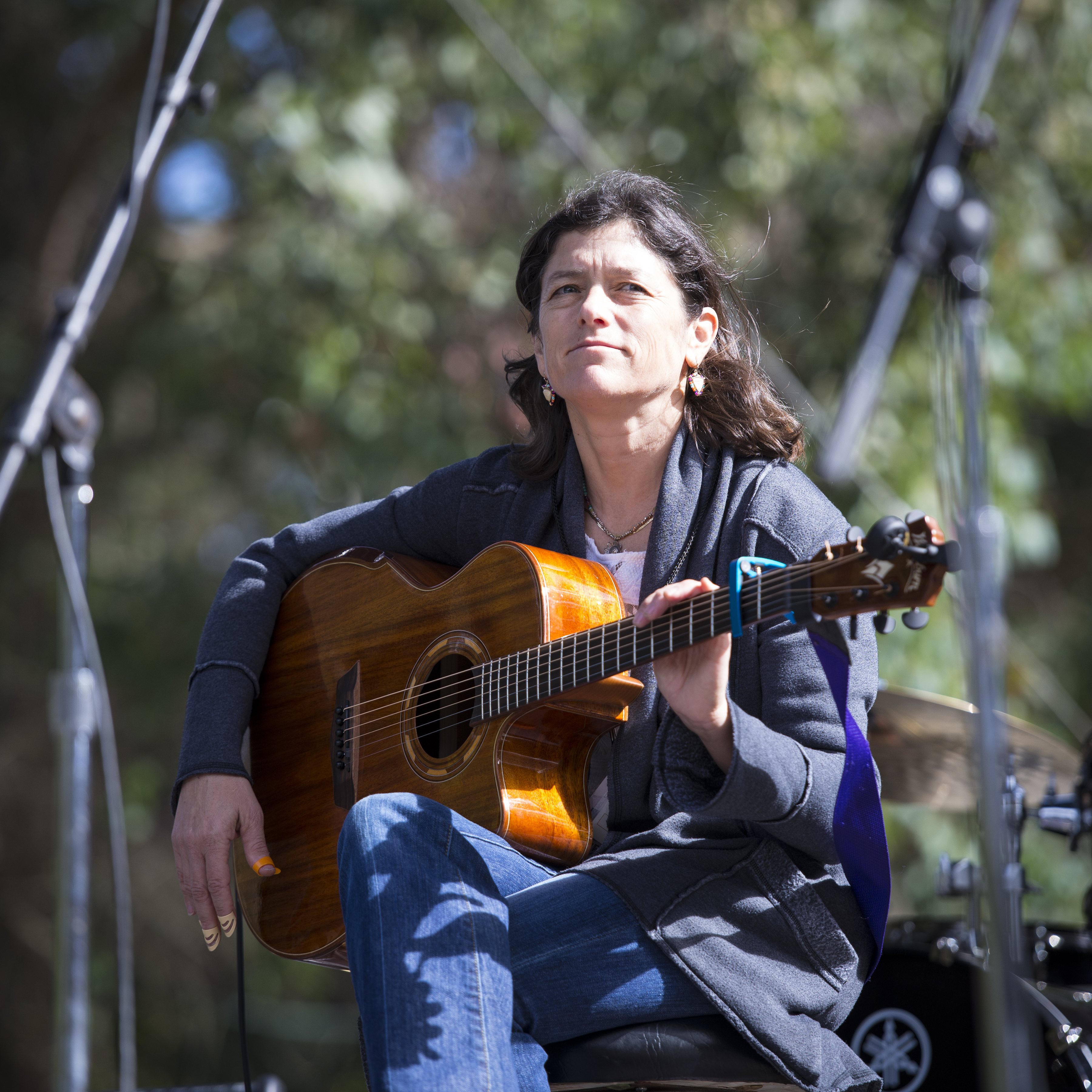 Playing at Hardly Strictly Bluegrass with the Go to Hell Man Clan in 2015