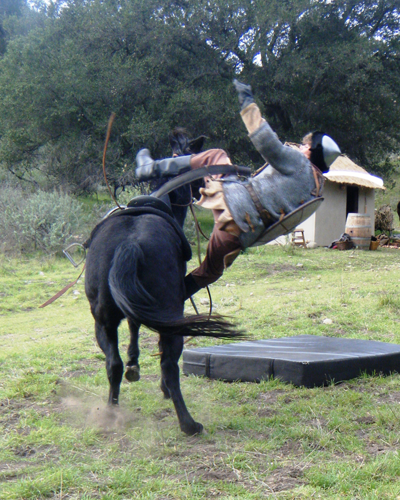 Tatar Horsemen being unhorsed by Ivan the Terrible's Men. SPIKE Deadliest Warrior- S3E7