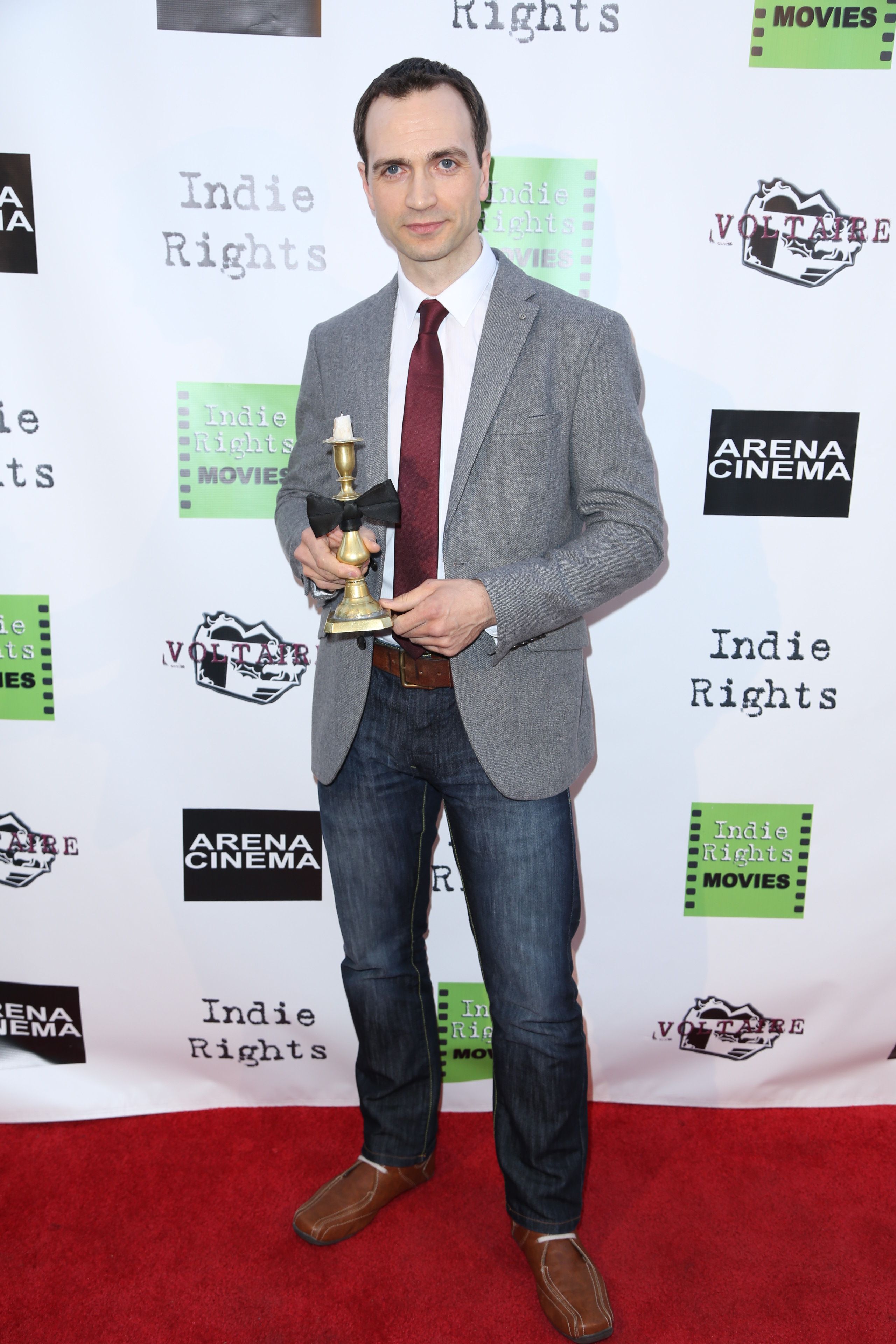 Actor Andrew Fitch (Star, Candlestick) attends 'Candlestick' Los Angeles Premiere at Arena Cinema Hollywood on April 11, 2015 in Hollywood, California.