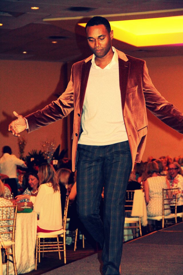 'Cole's of Nassau' and 'Morley For Men' Fashion Show, 2012 at Sheraton Hotel, Nassau, Bahamas. Proceeds from show donated to The Bahamas Humane Society.